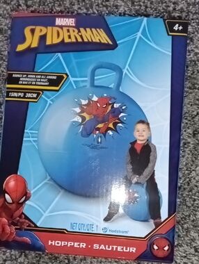 Marvel Spider-Man Blue Hopper Bouncing Ball
